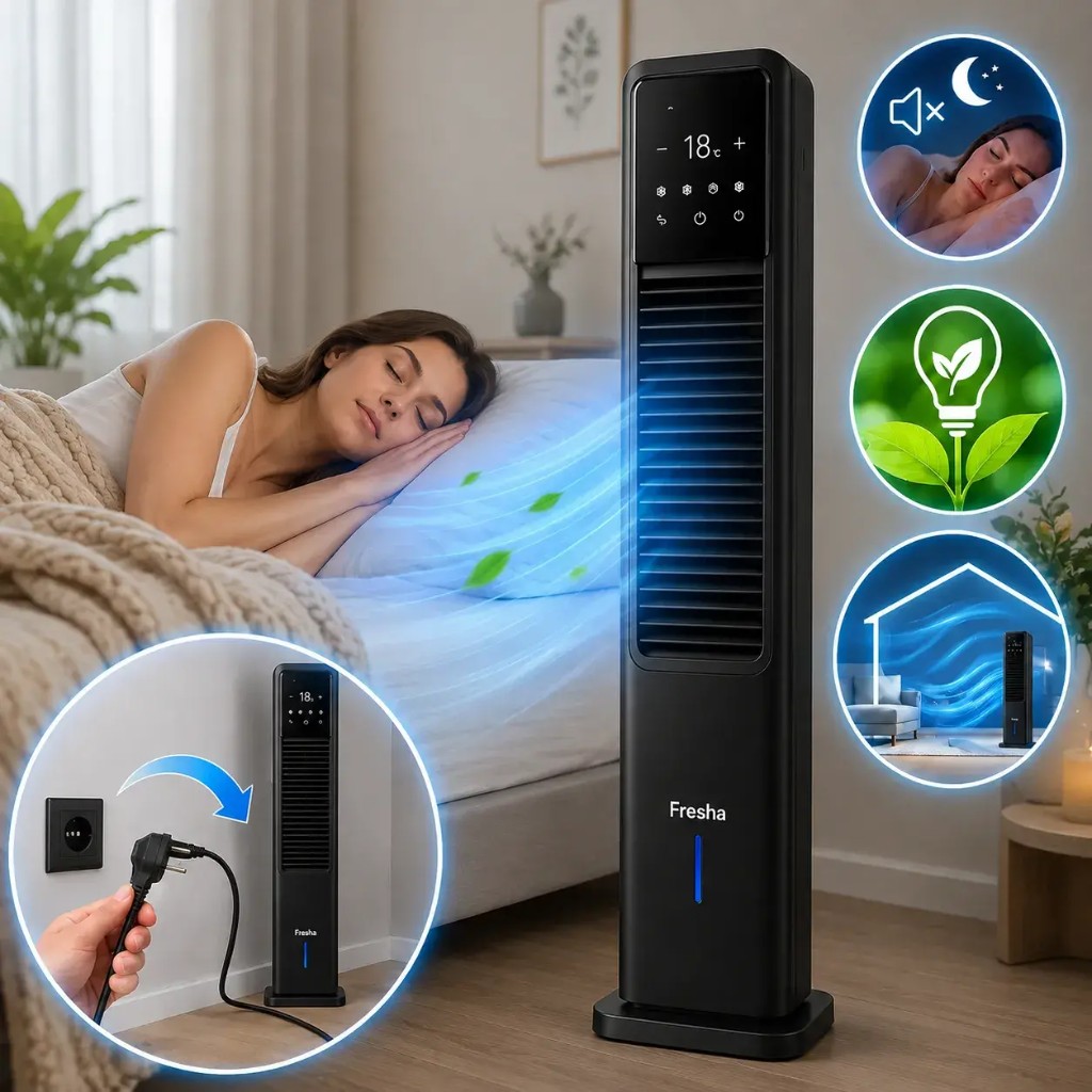 Fresha modalità notte silenziosa in camera da letto