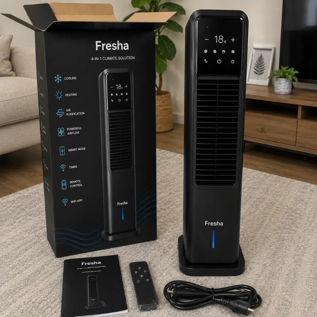 Fresha™ climatizzatore a colonna 4 in 1