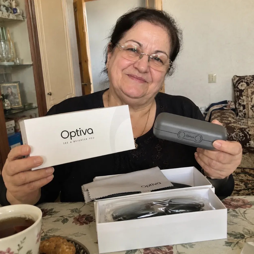 Optiva™ — Elena B. cliente verificata
